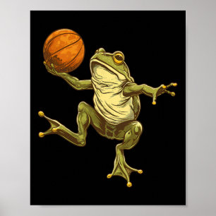 Affiche Dessin Grenouille Croquis Toad Artwork Amateur de