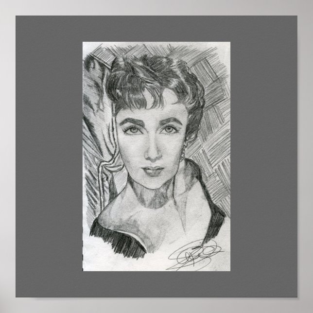 Affiche Dessin original (Devant)