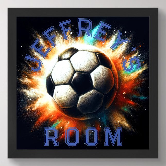 Affiche Dessin Pastel Ball Burst Personnaliser (Créateur téléchargé)