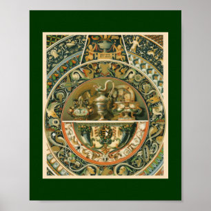 Affiche Dessin Renaissance Art Vintage