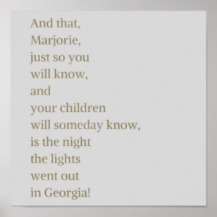 Affiche Dessiner une citation de femme Julia Sugarbaker