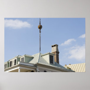 Affiche Dessus de toit de Sc de Charleston