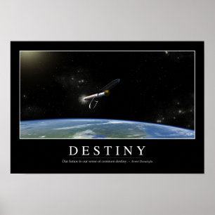Affiche Destin : Citation inspirée 1