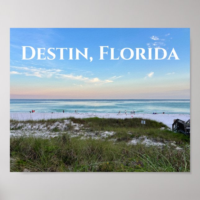 Affiche Destin Floride Belle Sunset Beach Photographie (Devant)