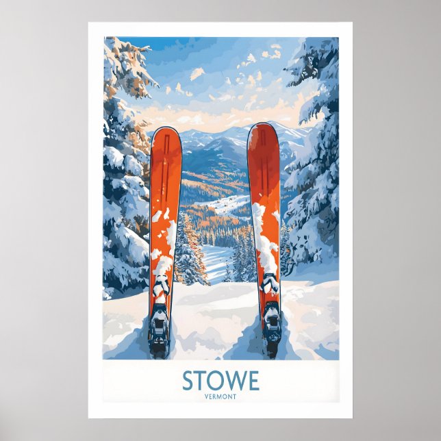 Affiche Destination de ski Art 1 (Devant)
