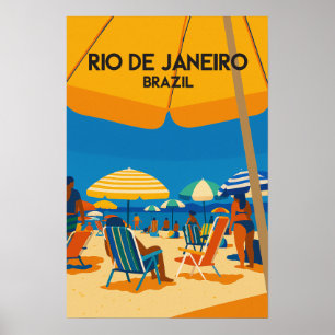 Affiche Destination de vacances d'été