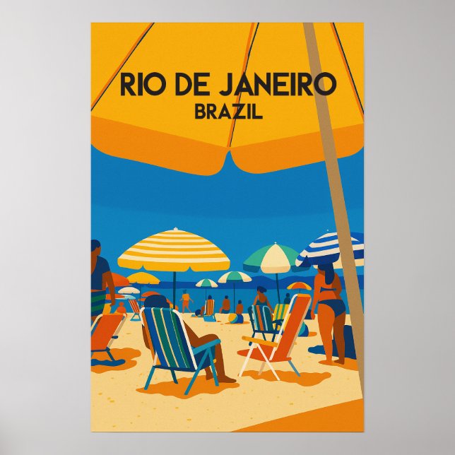 Affiche Destination de vacances d'été  (Devant)