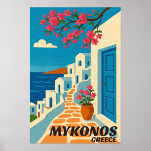 Affiche Destination de vacances d'été 