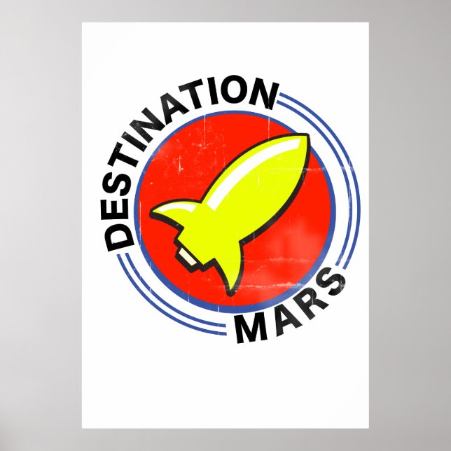 Affiche Destination Mars (Devant)