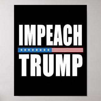 Affiche Destituer 45 Anti Trump Il N'est Pas Mon Président