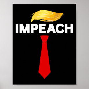 Affiche Destituer Trump Manifestation contre Trump
