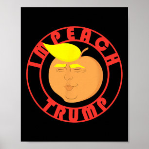 Affiche Destituer Trump - Politique de liberté drôle 