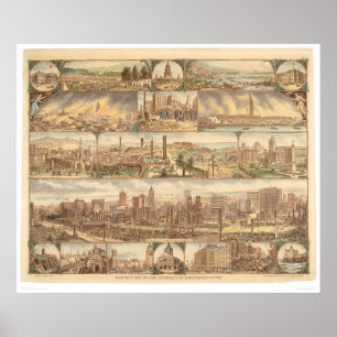 Affiche Destruction de San Francisco (0508A)