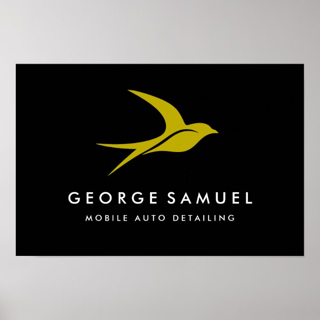 Affiche Détail automatique | Réparation de voiture Boutiqu (Devant)