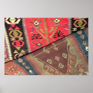 Affiche Détail de deux tapis de prière