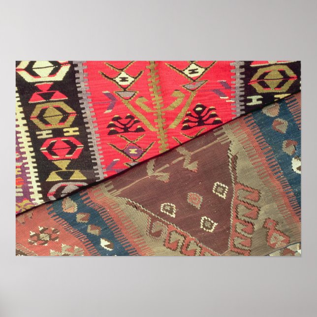 Affiche Détail de deux tapis de prière (Devant)