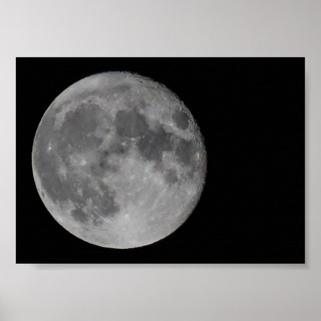 Affiche Détail de la pleine lune (Devant)