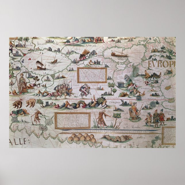 Affiche Détail de la Sibérie (Devant)