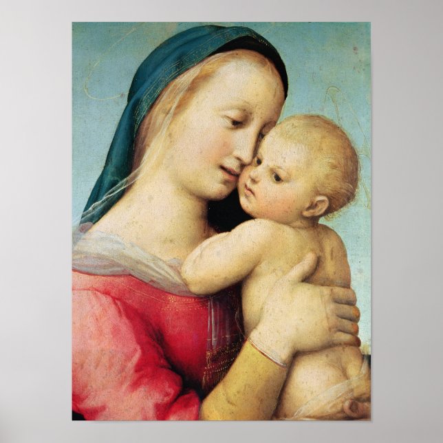 Affiche Détail de la Vierge 'Tempi', 1508 (Devant)