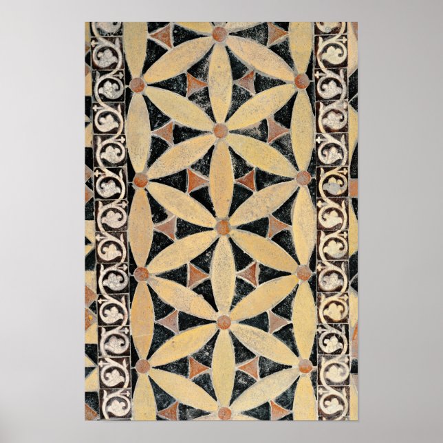 Affiche Détail du trottoir (Devant)