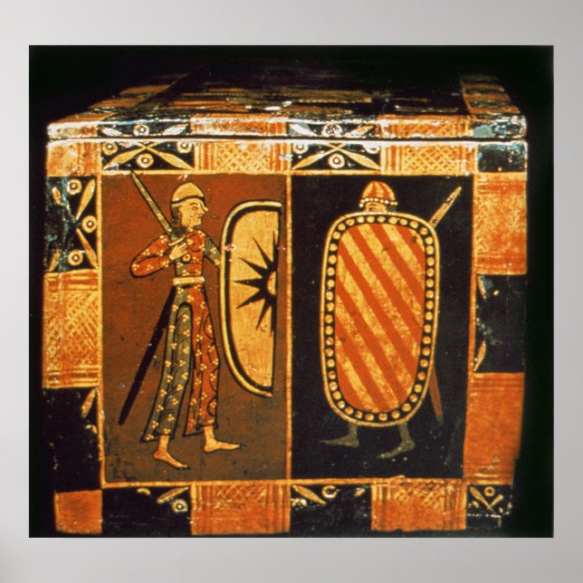 Affiche Détail d'un coffre mariage (Devant)