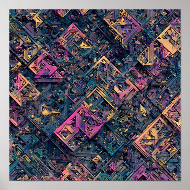 Affiche Détail Intrinsèque Sans Couture : Circuit Micro-Fr (Devant)