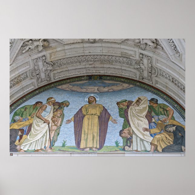 Affiche Détails de la cathédrale de Berlin (Devant)