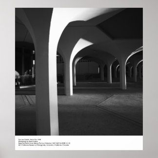 Affiche Détails sur le campus de l'UCSD par Ansel Adams