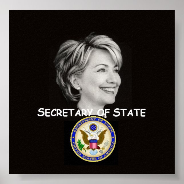 Affiche d'État Hillary (Devant)