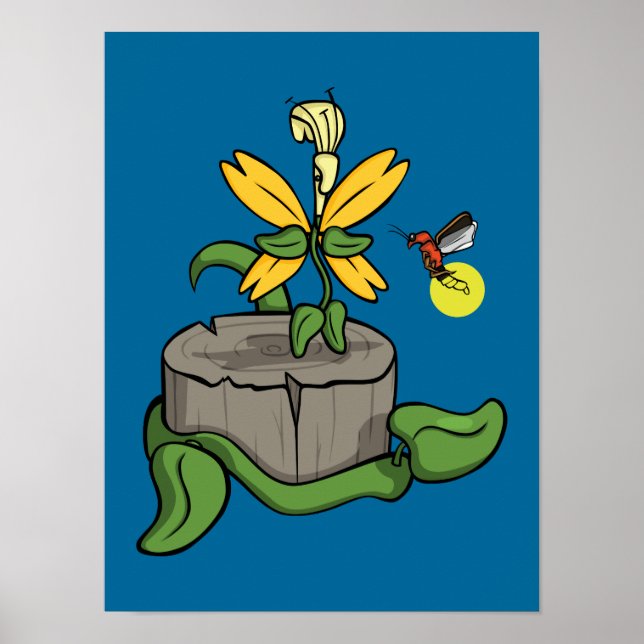 Affiche d'été pour le printemps (Devant)