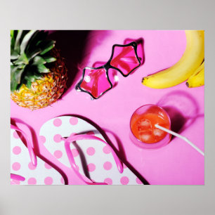 Affiche D'été toujours la vie lumineuse