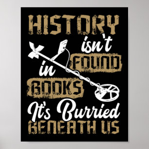 Affiche Détection de métaux Archéologie Aventure Détection