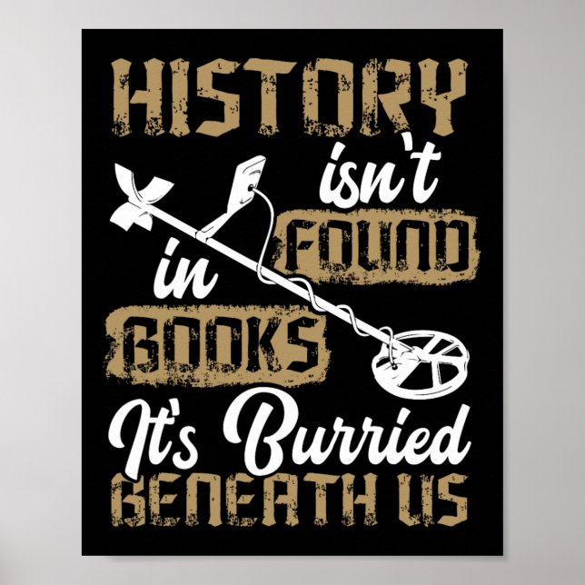 Affiche Détection de métaux Archéologie Aventure Détection (Devant)