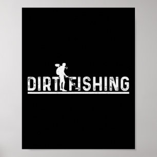 Affiche Détection de métaux Détecteur Détection Pêche 1 