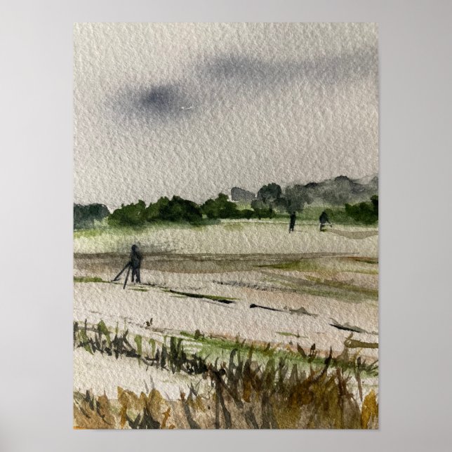 Affiche Détection Métal Dans Les Champs (Devant)