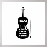 Détendez-vous Le Joueur de violon est ici