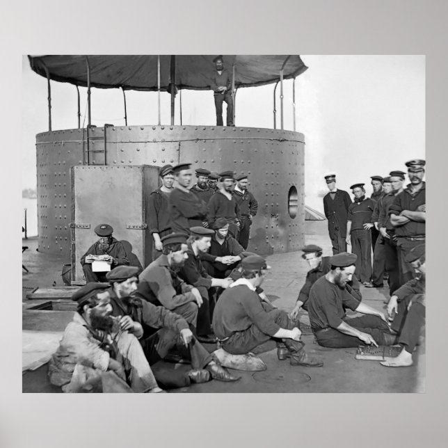 Affiche Détente sur le moniteur (Devant)