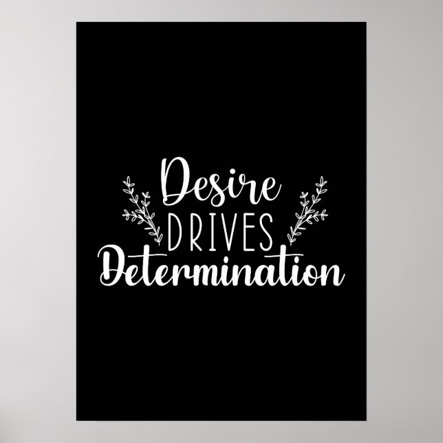 Affiche Détermination des motivations du désir - Hustle, G (Devant)