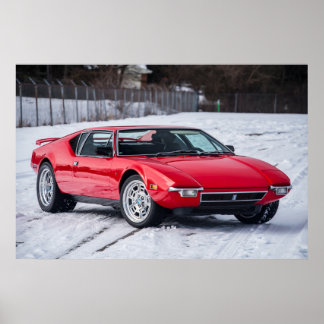 Affiche Detomaso Pantera