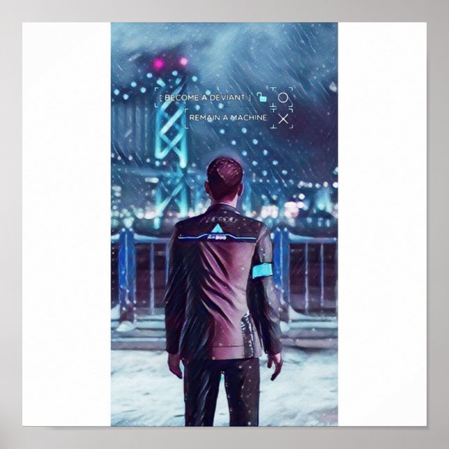 Affiche Detroit Devenir Design humain (Devant)