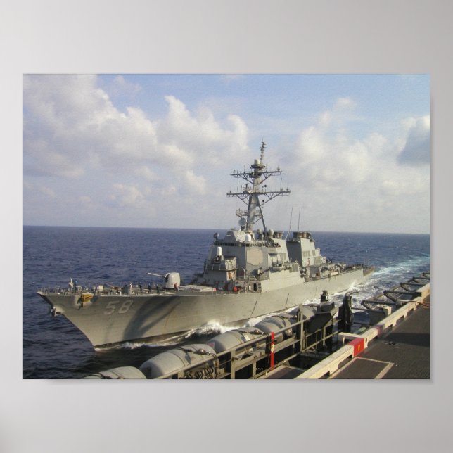 Affiche Détroyer à côté (Devant)