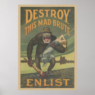 Affiche Détruisez Cette Mad Brute Enlist