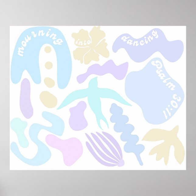 Affiche Deuil transformé en danse  (Devant)