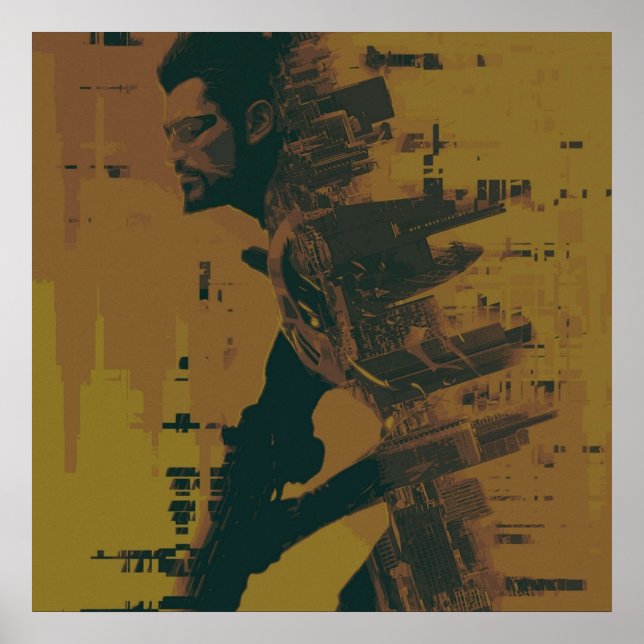 Affiche Deus Ex Mankind Divié v2 (Devant)