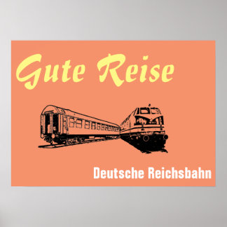Affiche Deutsche Reichsbahn
