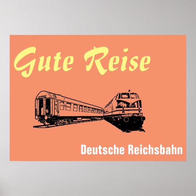 Affiche Deutsche Reichsbahn (Devant)