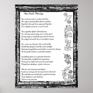 Affiche Deux Âmes qui traversent