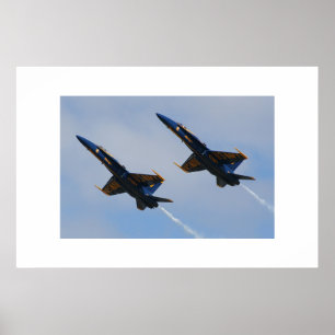 Affiche Deux anges bleus