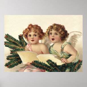 Affiche Deux anges de chant