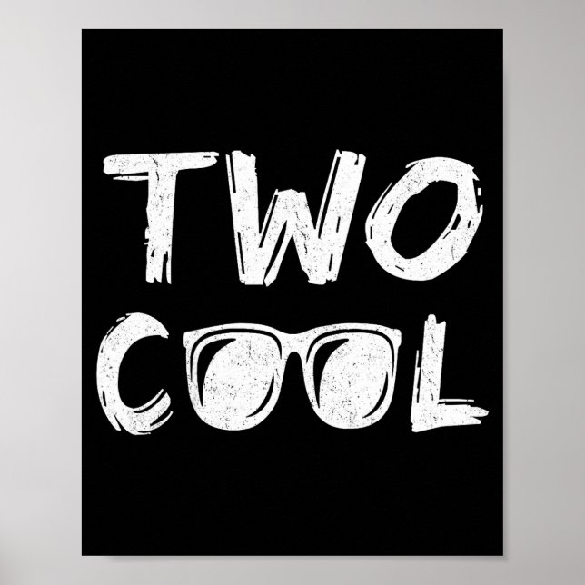 Affiche Deux cadeaux cool pour le 2ème anniversaire d'un g (Devant)